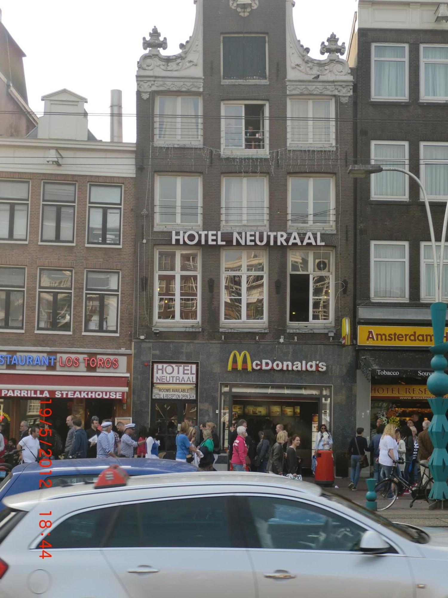 Budget Hotel Neutraal Amszterdam Kültér fotó